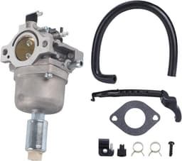 SnelShoppen - Carburetor Vervanging voor Grasmaaier, Nikki 697203 en Briggs Straton 795873, Hoogwaardige Metaal, Tuinaccessoires, Duurzaam en Betrouwb — thumbnail 1