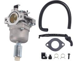SnelShoppen - Carburetor Vervanging voor Grasmaaier, Nikki 697203 en Briggs Straton 795873, Hoogwaardige Metaal, Tuinaccessoires, Duurzaam en Betrouwb