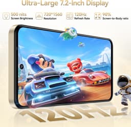 OUKITEL C69 Smartphone 24GB RAM-256GB ROM-7.2 inch HD-6000 mAh batterij-Android15 — thumbnail 4