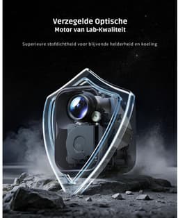 CRLYN® Mini Beamer - Mini Projector - Beamer Full HD — thumbnail 2
