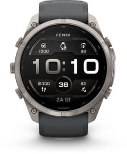 Garmin fēnix 9 Pro - 51 mm - Multisport GPS Smartwatch - 1.5" AMOLED-scherm - Volledig titanium behuizing - Batterijduur tot 31 dagen — thumbnail 1