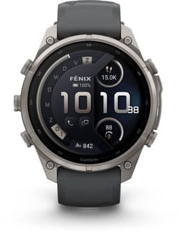 Garmin fēnix 9 Pro InReach/LTE - 47 mm - Multisport GPS Smartwatch - 1.4" AMOLED-scherm - Titanium behuizing - Tot 18 dagen batterijduur — thumbnail 1