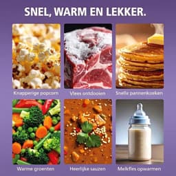 VALI® Magnetron - Vrijstaand - Airfryer - Zwart - 10cm x 10cm x 10cm — thumbnail 4