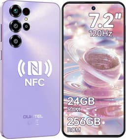 OUKITEL C68 Smartphone 4G-7.2 inch HD-120HZ-24GB RAM-256GB ROM-64MP camera-Android 15-NFC — thumbnail 1
