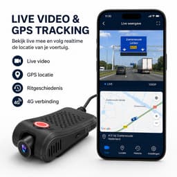 Techload V4 Pro Dashcam 2K - GPS Tracker - Wifi GPS 4G - Voor Auto — thumbnail 2