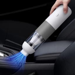 Thijox - Handstofzuiger Draadloos Oplaadbaar 20K Pa Sterke Zuigkracht Mini Type 360 Graden Draaibaar Wit Grijs Auto Stofzuiger voor Automotive en Indu — thumbnail 5