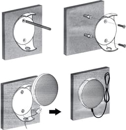 Wand houder voor Google Home Mini-luidspreker MC-842 Maclean Brackets — thumbnail 3