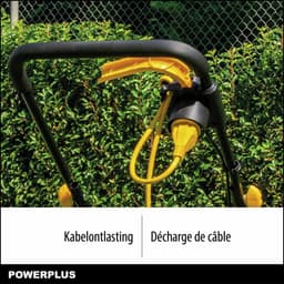 Grasmaaier elektrisch compact met opvangbak verstelbare maaihoogte 1300W motor maaibreedte 32 cm voor kleine gazons — thumbnail 3