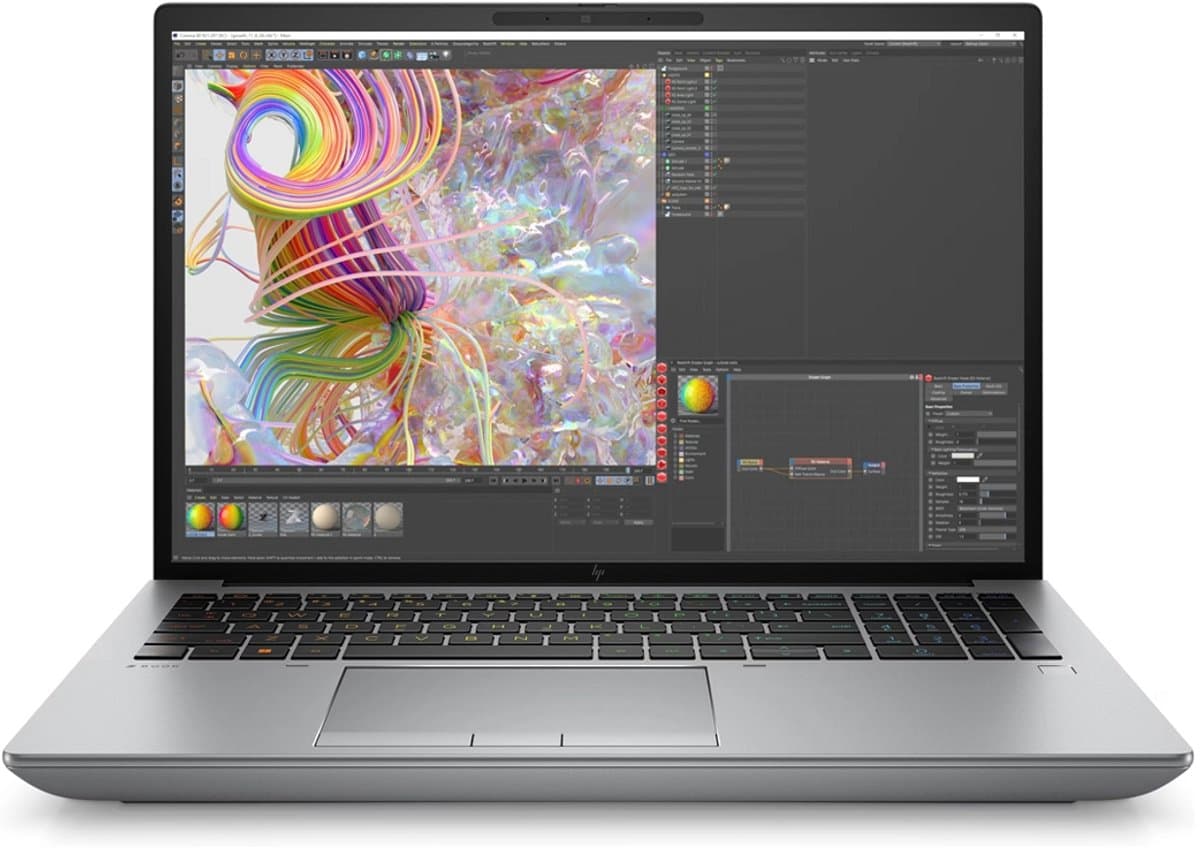 HP ZBook Fury 16 G9 | Intel Core i7 | NVIDIA RTX A1000 | 39.6 (15.6″) | 256 GB SSD | 16 GB DDR4 | US | WiFi | Windows 11 Pro — afbeelding 1