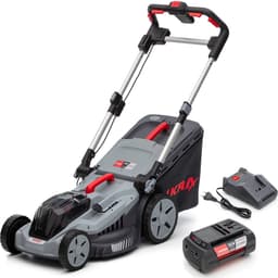 IKRA Bosch 36 V 3-in-1 accu-grasmaaier IB-LM 43 met mulchfunctie, voor gazons tot circa 600 m² – inclusief accu (4,0Ah) en oplader — thumbnail 1