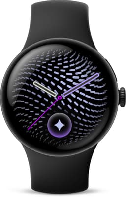Google Pixel Watch 5 - smartwatch - 41 mm - Wifi - zwart - sportbandje — thumbnail 1
