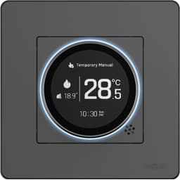 Slimme thermostaat - Verwarming regelaar - Comfort thuis - Instelbare helderheid - 10 x 10 x 7 cm - Wit — thumbnail 1