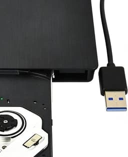 Externe Schijf - Draagbare Recorder - Bestanden Backuppen - Snelle Gegevensoverdracht - Compact Ontwerp - Zwart — thumbnail 5