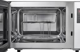 Grill Magnetron - Combinatie Oven - Snel Koken - 3 Functies - 23 Liter - Zilver — thumbnail 4