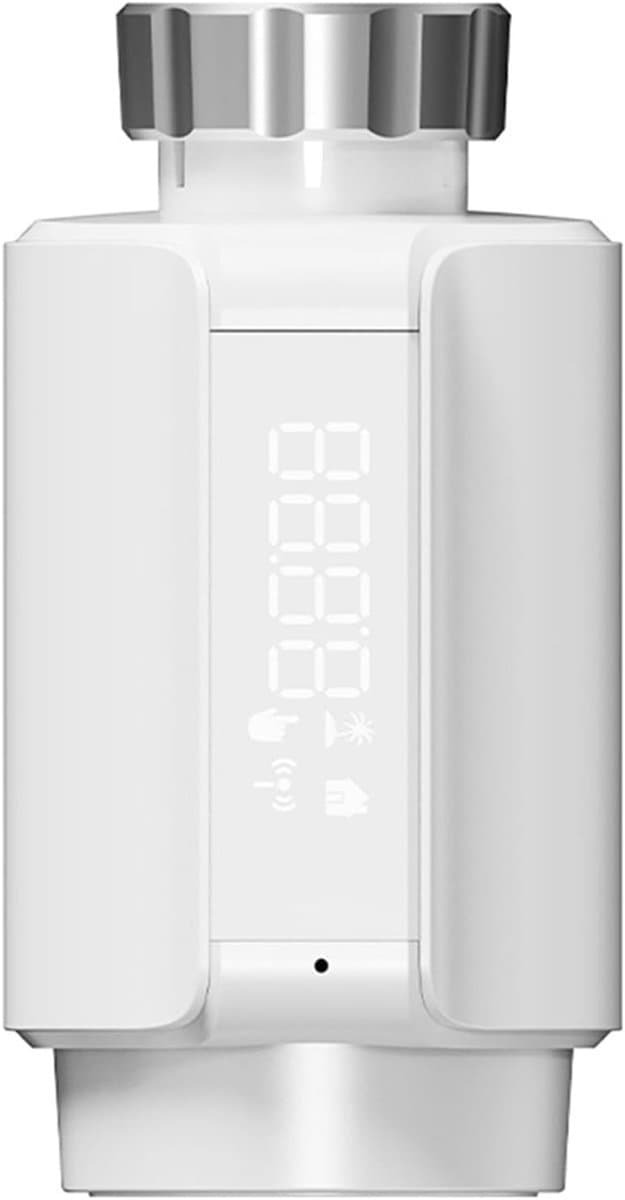 Slimme Radiator Thermostaat - Verwarming Klep - Energie Besparen - App Bediening - 56.5x100mm - Wit — afbeelding 1