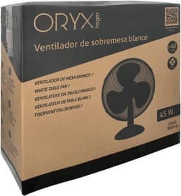 Tafelventilator - Ventilator - Ruimte Koelen - Automatische Oscillatie - 40 cm Diameter - Wit — thumbnail 5