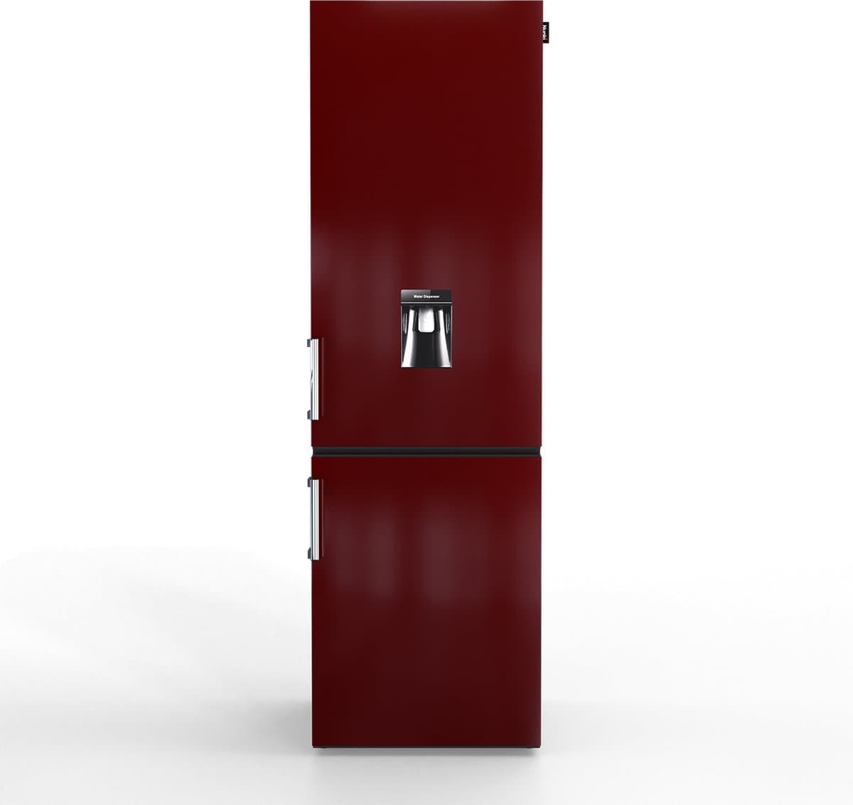 Nunki Large H2O – Koel-vriescombinatie – Waterdispenser – E-klasse – 268 liter – Burgundy Gloss — afbeelding 1