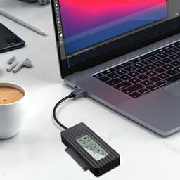 Externe Harde Schijf Adapter - Hard Drive Dock USB - Data Back-up - Snelle Data Overdracht - Tot 16 TB — thumbnail 3