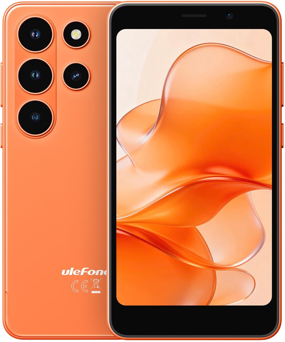 Ulefone Note 22 Orange 3GB+17GB dynamic ram 32GB Rom — afbeelding 1