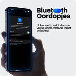Phreeze TWS7 - Draadloze Oordopjes - Bluetooth 5.3 - ENC Microfoon - 30 Uur Speeltijd - Touchbediening - Geweldige Geluidskwaliteit - Wit — thumbnail 2