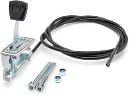 SnelShoppen - Easyboost Gashendel Controle met Kabel en Stevige Kabel voor Grasmaaier - 1,8m - Gegalvaniseerd Staal - Tuinaccessoire — thumbnail 1