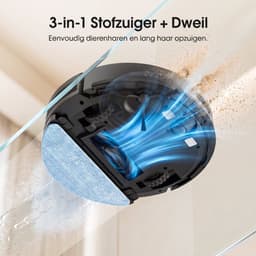 Lubluelu SL60MAX+ Robotstofzuiger met Dockingstation - Robot Stofzuigers met Dweilfunctie - 7000Pa -LiDAR-navigatie – Borstel die klitten voorkomt – Ideaal voor dierenharen — thumbnail 2