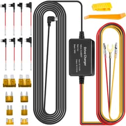 Bedradingsset voor dashcam - Onderspanningsbeveiliging - 12V/24V naar 5V - USB-C-aansluiting - Compact en draagbaar - Autostroomkabel — thumbnail 1