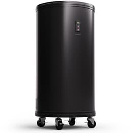 Klarstein Wijnkoeler Mr Barbot koelkast met led-display, roestvrij staal koelkast voor kamers, indoor/outdoor drankenkoelkast, wijnkoelkast voor dranken, 50L koelkast met 360° zicht, 0-16°C - 43 cm - voor Bar - Temperatuurregeling — thumbnail 1