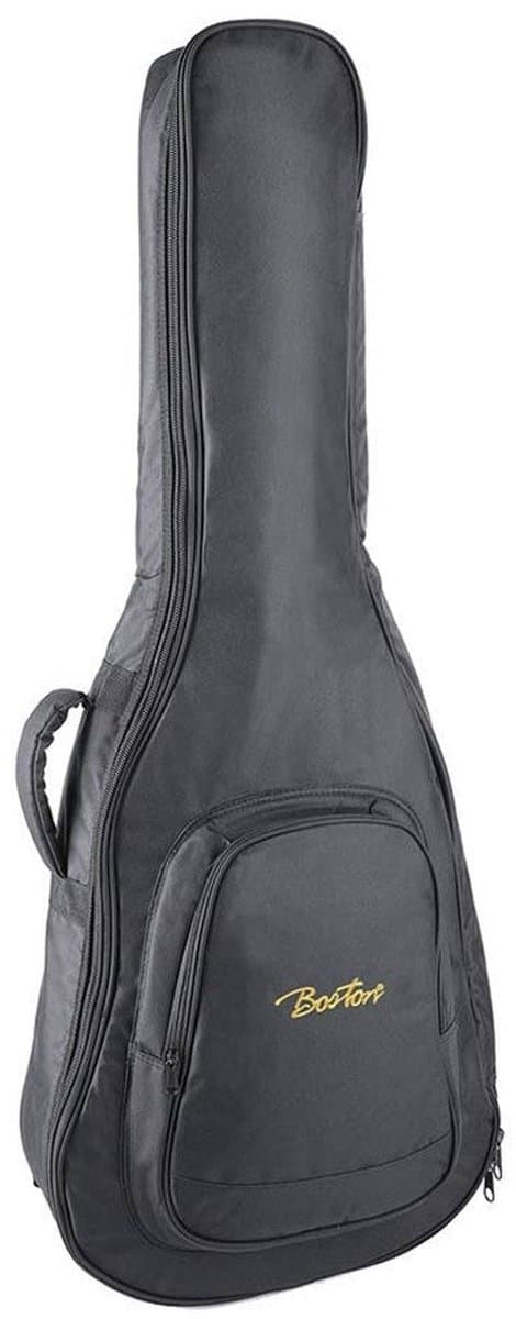 Gigbag akoestische gitaar - Boston W-06.2 - 4/4 - 6mm voering - Nylon - Zwart — afbeelding 1