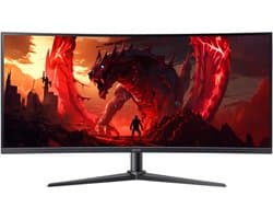Acer NITRO XZ0 XZ340CUR X0 computer monitor 86,4 cm (34") 3440 x 1440 Pixels UltraWide Quad HD LED Zwart