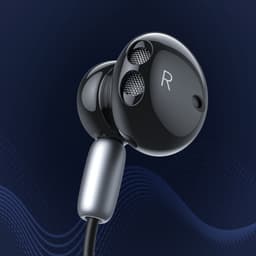 AdroitGoods USB-C Oortelefoons met Microfoon & HiFi Stereo Geluid – Oordopjes/Oortjes Compatibel met USB-C apparaten - Wit — thumbnail 5