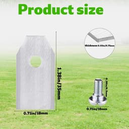 Omgoods - 36 Vervangende Bladen voor Segway Navimow Robotic Mowers — thumbnail 5