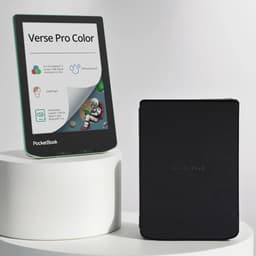 PocketBook Verse Pro Color e-reader Sage Glow – 6 inch – 16 GB – waterdicht + Zwart hoesje – voordeelbundel — thumbnail 1