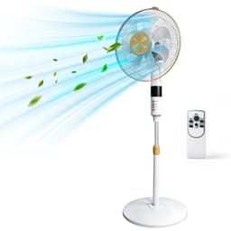 Lifero Staande Ventilator - Ventilatoren - Verstelbaar met 6 Snelheden - Vloerventilator - Koelventilator op Statief - Ventilatie — thumbnail 1