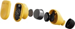 PHILIPS TAMS3YL/00 The Buds - True Wireless Oordopjes - Adaptieve Noise Cancelling - Bluetooth 6.0 - Tot 42 Uur Batterijduur - Smart Charging Case met Touchscreen - IP54 - Multipoint - Geel — thumbnail 3