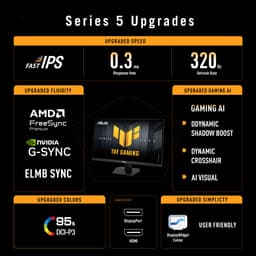 ASUS TUF Gaming VG27AQM5F 27'' gaming monitor — thumbnail 4
