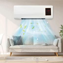 Kanaalloze Airconditioner - Draagbare Airco - Ruimte Koelen - Automatische Aanpassing - 2000W - Wit — thumbnail 3