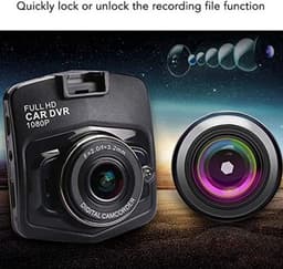 Dash Cam - 1080p Full HD - Dubbele camera's voor en achter - 170° — thumbnail 2