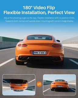 Thijox - Winzige Dashcam Auto 2K 1296P QHD Mini Camera met Spraakbediening, 32GB SD Kaart, WDR/3D DNR, Super Nachtzicht, G-sensor en Parkeermodus — thumbnail 3