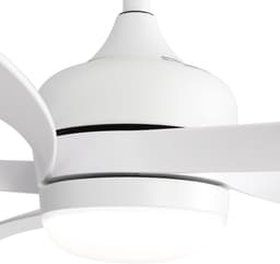 FloraGrace Ventilator - Stil - 42 Inch - ABS - Wit - Plafondventilator met Verlichting en Afstandsbediening - Omkeerbaar — thumbnail 3