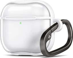 Spigen Ultra Hybrid - Hoesje Geschikt voor Apple AirPods 4 - Transparant Wit — thumbnail 1