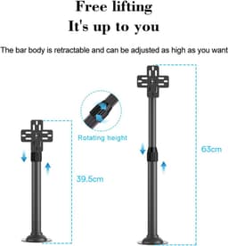 3D-hologramventilator 15,5 Tot 24 Inch, Verstelbare 3D-hologram LED-ventilatorprojector, LED 3D-reclameprojector voor Zakelijke Winkelwinkelbar, 3D-reclamemachineprojector — thumbnail 2