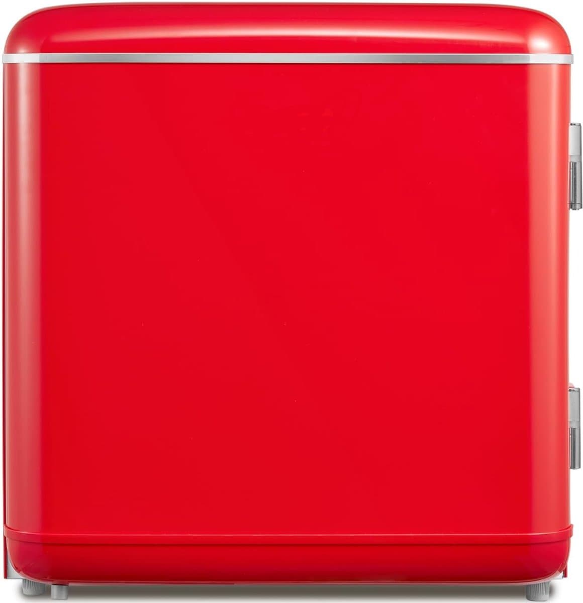Lìon® Minibar - 47 Capaciteit - Draagbare Koelkast - Mini Koelkast - Rood - 45cm x 48cm x 51cm — afbeelding 1