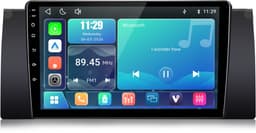 Cestovet Autoradio - Geschikt voor BMW 5er E39 X5 E53 E38 - LINUX - Draadloze CarPlay & Andriod Auto - WIFI, Bluetooth, RDS, FM, SWC, 9-inch Touchscreen — thumbnail 1