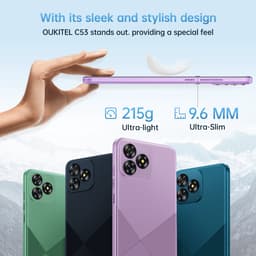 OUKITEL C53 mobiele telefoon, 6,6 inch HD, 8GB RAM+64GB uitbreidbaar tot 1TB, 4300mAh batterij, 13MP camera, Android 14 — thumbnail 4