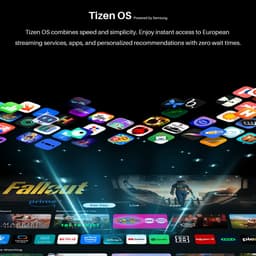 TuTu Tizen Smart TV - LED HD - 24 inch/61 cm - Streaming apps - AirPlay - HDMI x3, USB x2, CI+ - Tripple Tuner DVB-T/T2/S/S2/C - Frameless Design - Geassembleerd in Nederland - TU24Q1H-T8 — thumbnail 3