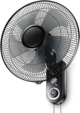 Wandventilator - Muurventilator Elektrische ventilator - Ruimte Koelen - Afstandsbediening - 16 inch - Mechanisch — thumbnail 1