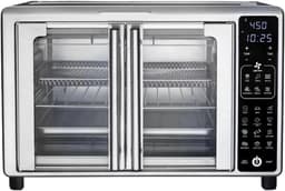 Slimme Luchtfriteuse - Digitale Oven - Gezond Koken - 19 Voorgeprogrammeerde Instellingen - 24 Liter Capaciteit - Zwart — thumbnail 3