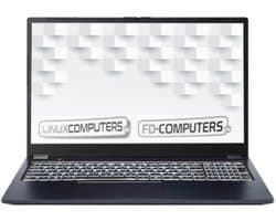 Linux laptop 15" | i3-1315U | 8GB ram | 250 GB SSD | Linux naar keuze, Ubuntu, Linux Mint, Debian, QWERTY