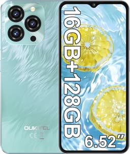 OUKITEL C3 Smartphone 4G-5000mAh-16GB RAM-128GB ROM-13MP camera-6,52" HD-Android 14-Dual 4G-OTG-GPS — thumbnail 1